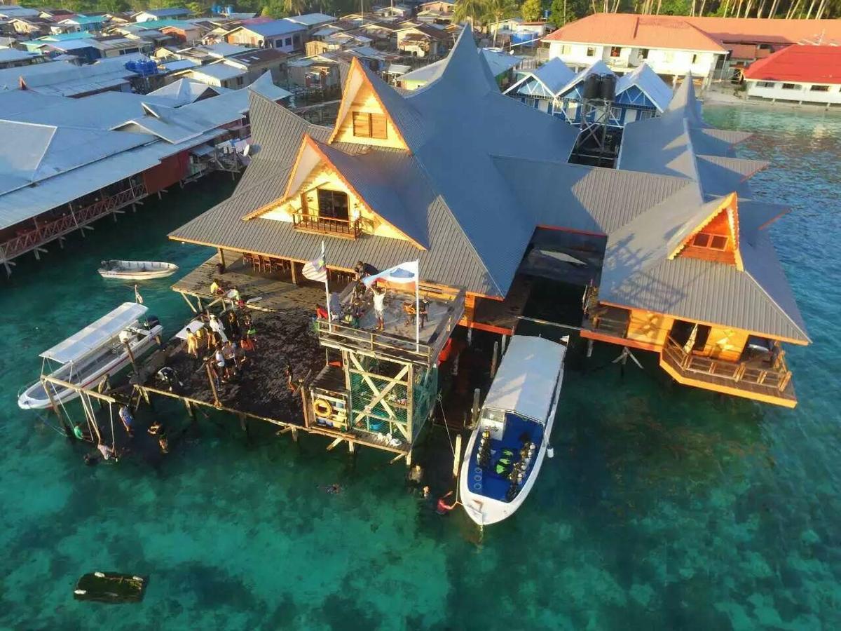 Mabul Paradise Lodge Mabul Island Buitenkant foto