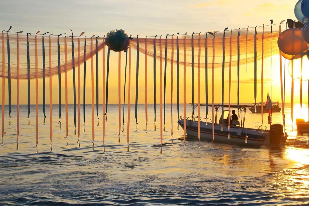 Mabul Paradise Lodge Mabul Island Buitenkant foto