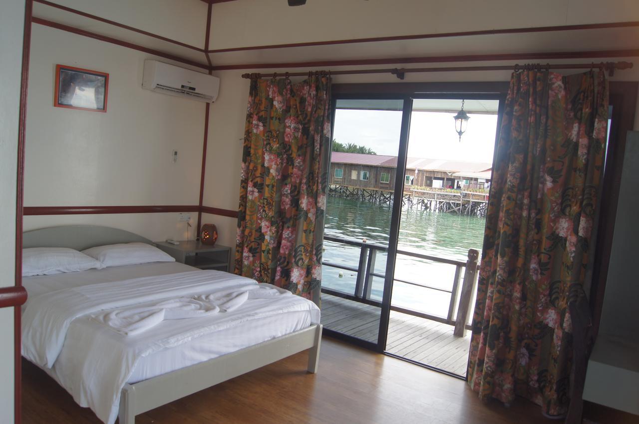 Mabul Paradise Lodge Mabul Island Buitenkant foto
