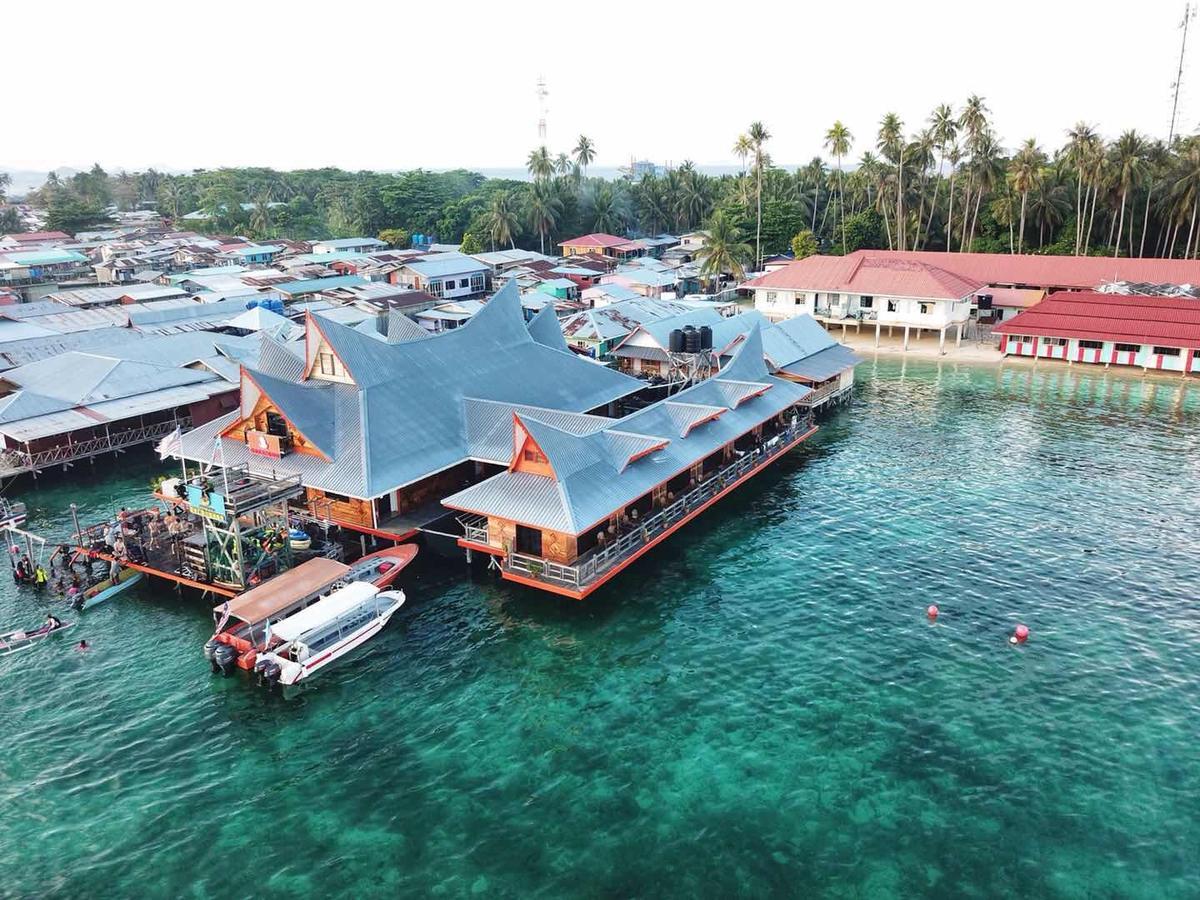 Mabul Paradise Lodge Mabul Island Buitenkant foto