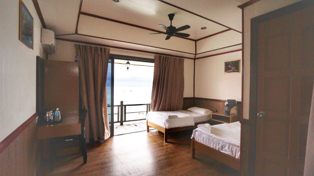 Mabul Paradise Lodge Mabul Island Buitenkant foto
