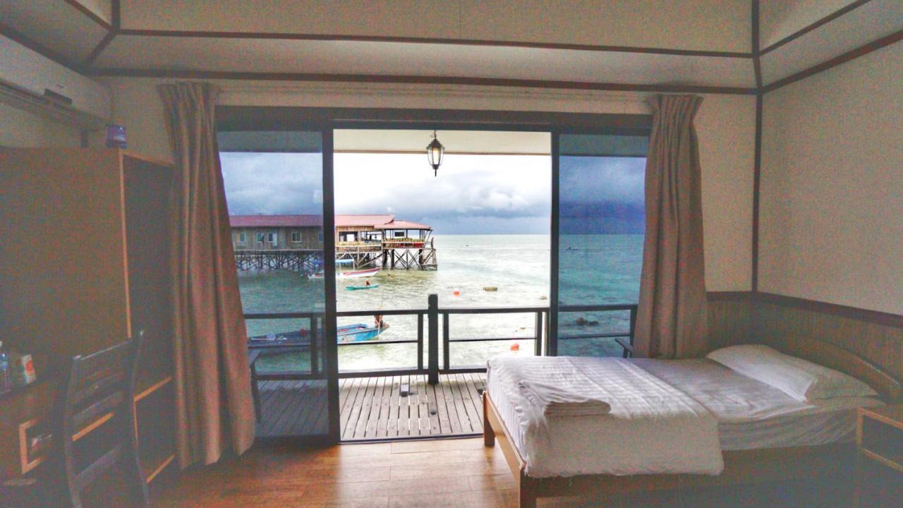 Mabul Paradise Lodge Mabul Island Buitenkant foto